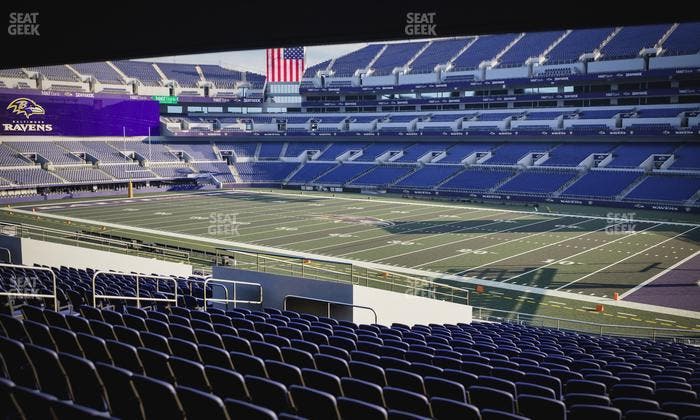 M&T Bank Stadium - Section 121 Seat View