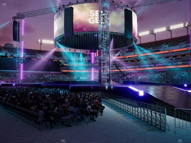 M&T Bank Stadium - Section 121 Seat View