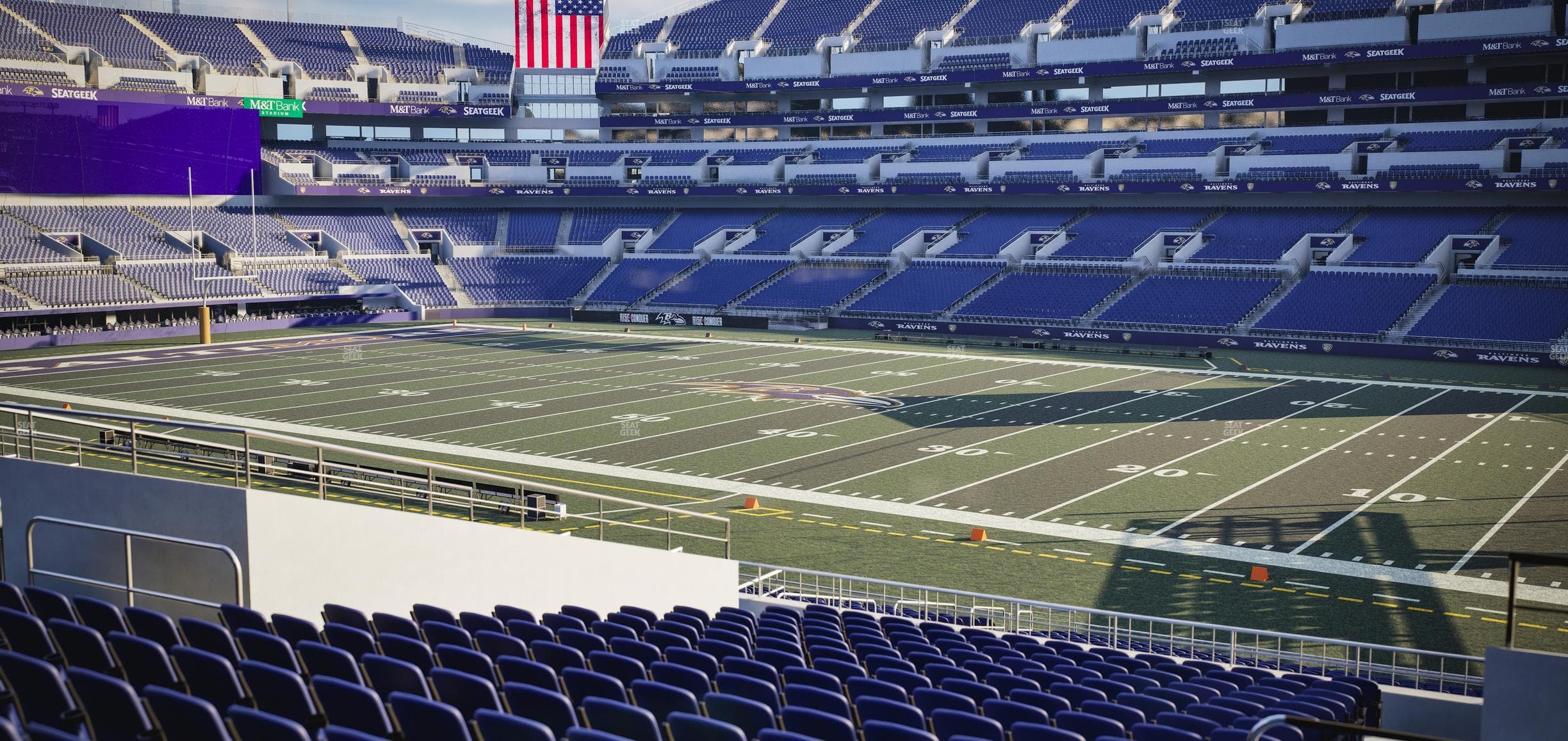 M&T Bank Stadium - Section 123 Seat View