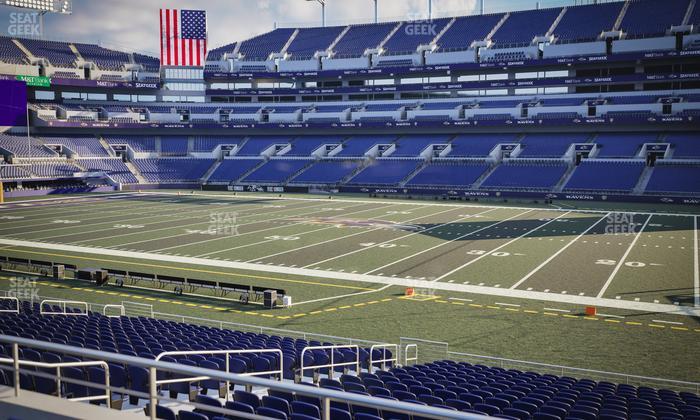 M&T Bank Stadium - Section 124 Seat View