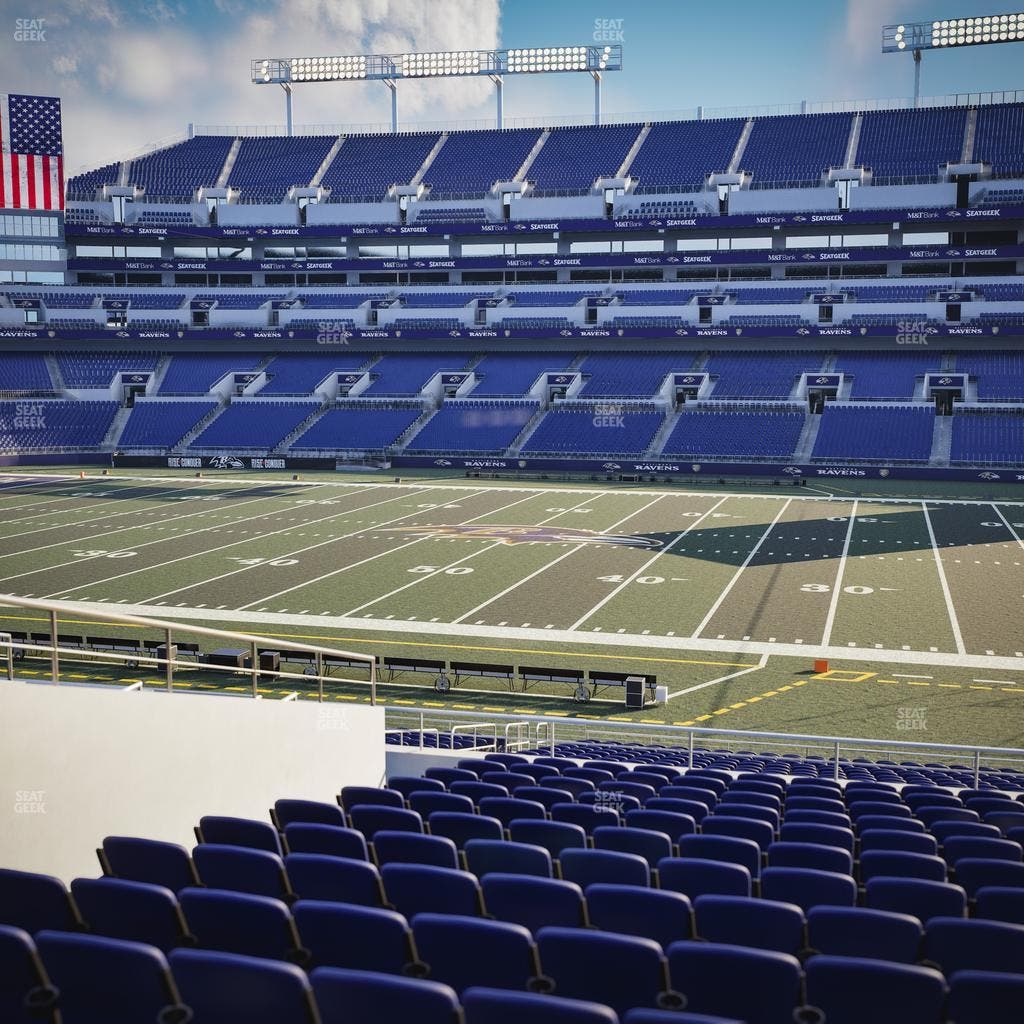 M&T Bank Stadium - Section 125 Seat View