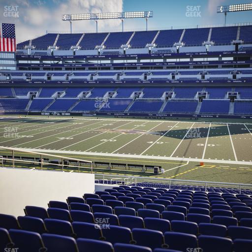 M&T Bank Stadium - Section 125 Seat View
