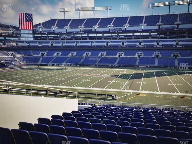 M&T Bank Stadium - Section 125 Seat View