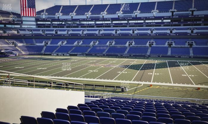 M&T Bank Stadium - Section 125 Seat View