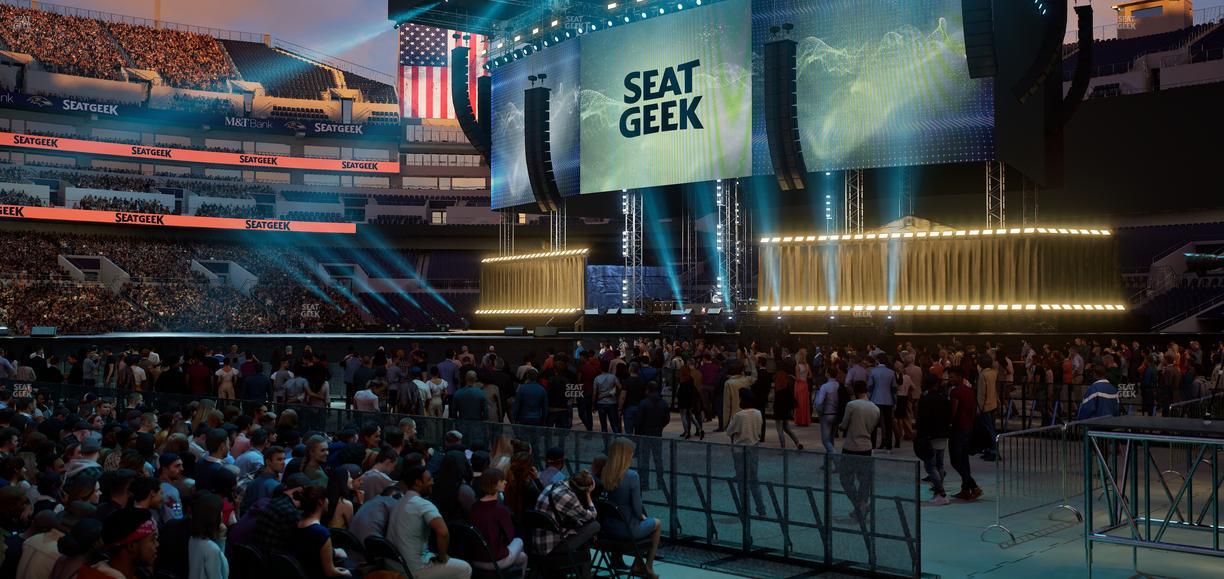 M&T Bank Stadium - Section 127 Seat View