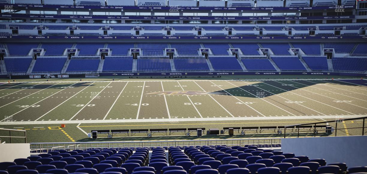 M&T Bank Stadium - Section 127 Seat View