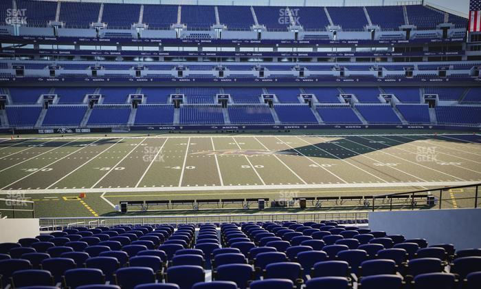 M&T Bank Stadium - Section 127 Seat View