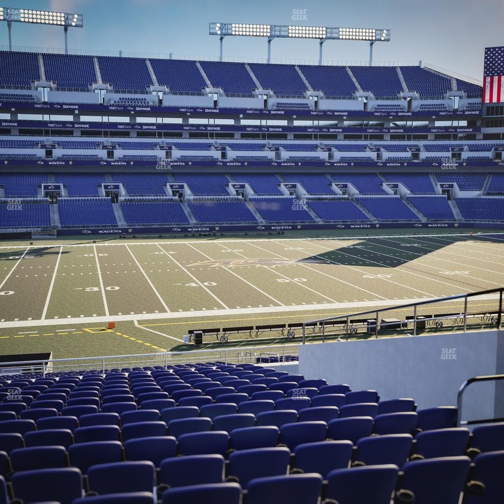 M&T Bank Stadium - Section 128 Seat View