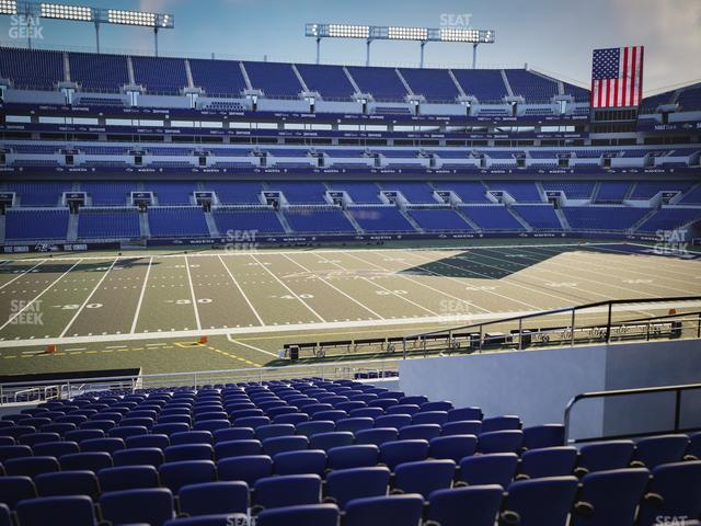 M&T Bank Stadium - Section 128 Seat View