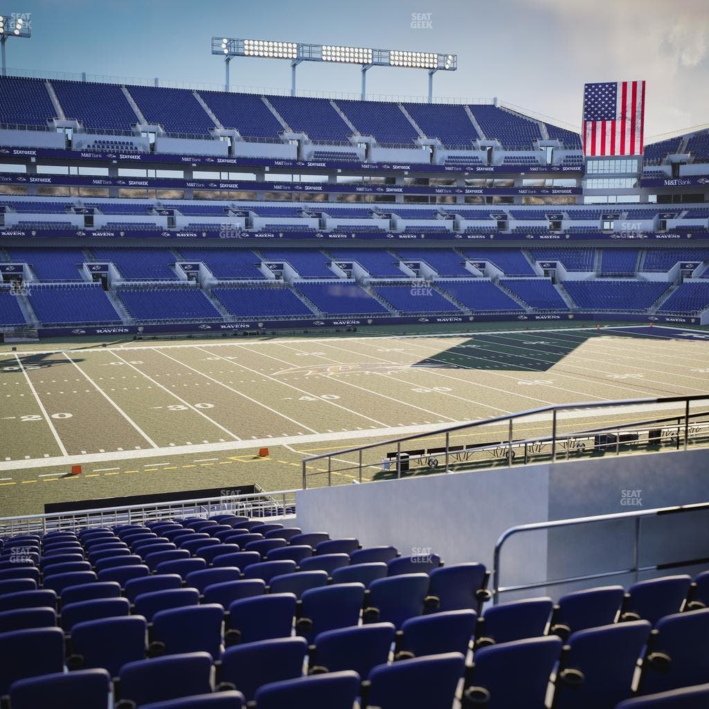 M&T Bank Stadium - Section 129 Seat View