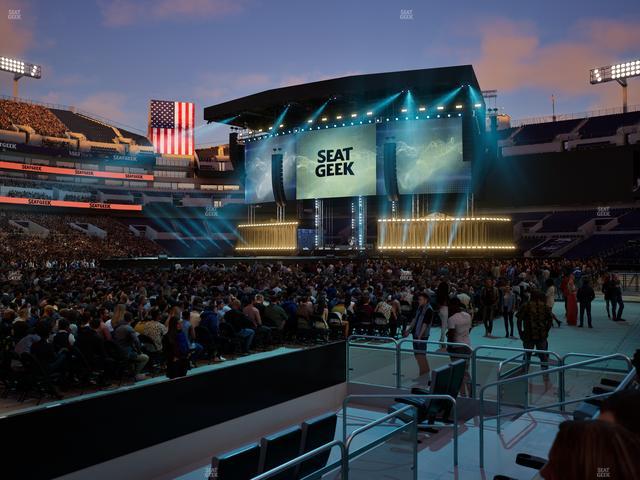 M&T Bank Stadium - Section 129 Seat View