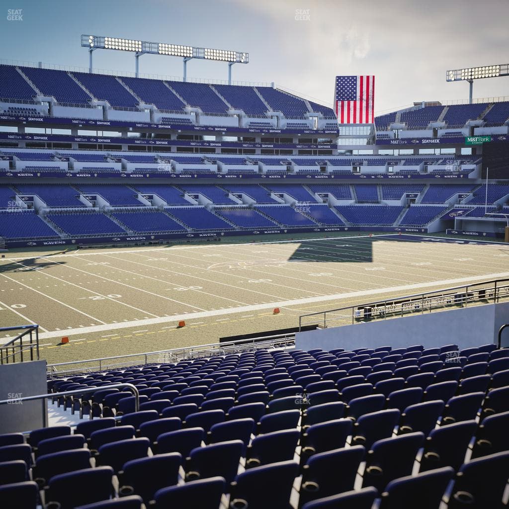 M&T Bank Stadium - Section 130 Seat View