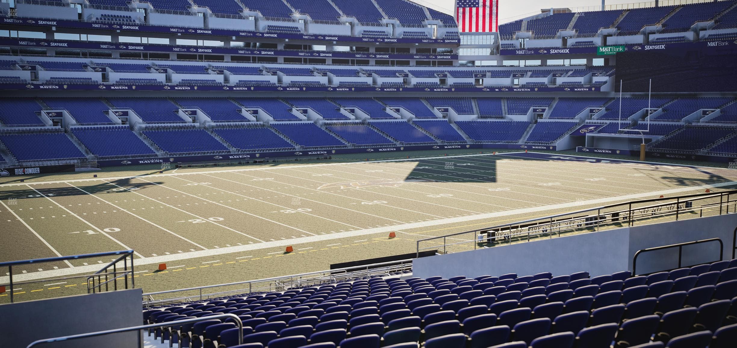 M&T Bank Stadium - Section 130 Seat View