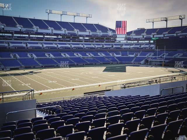 M&T Bank Stadium - Section 130 Seat View