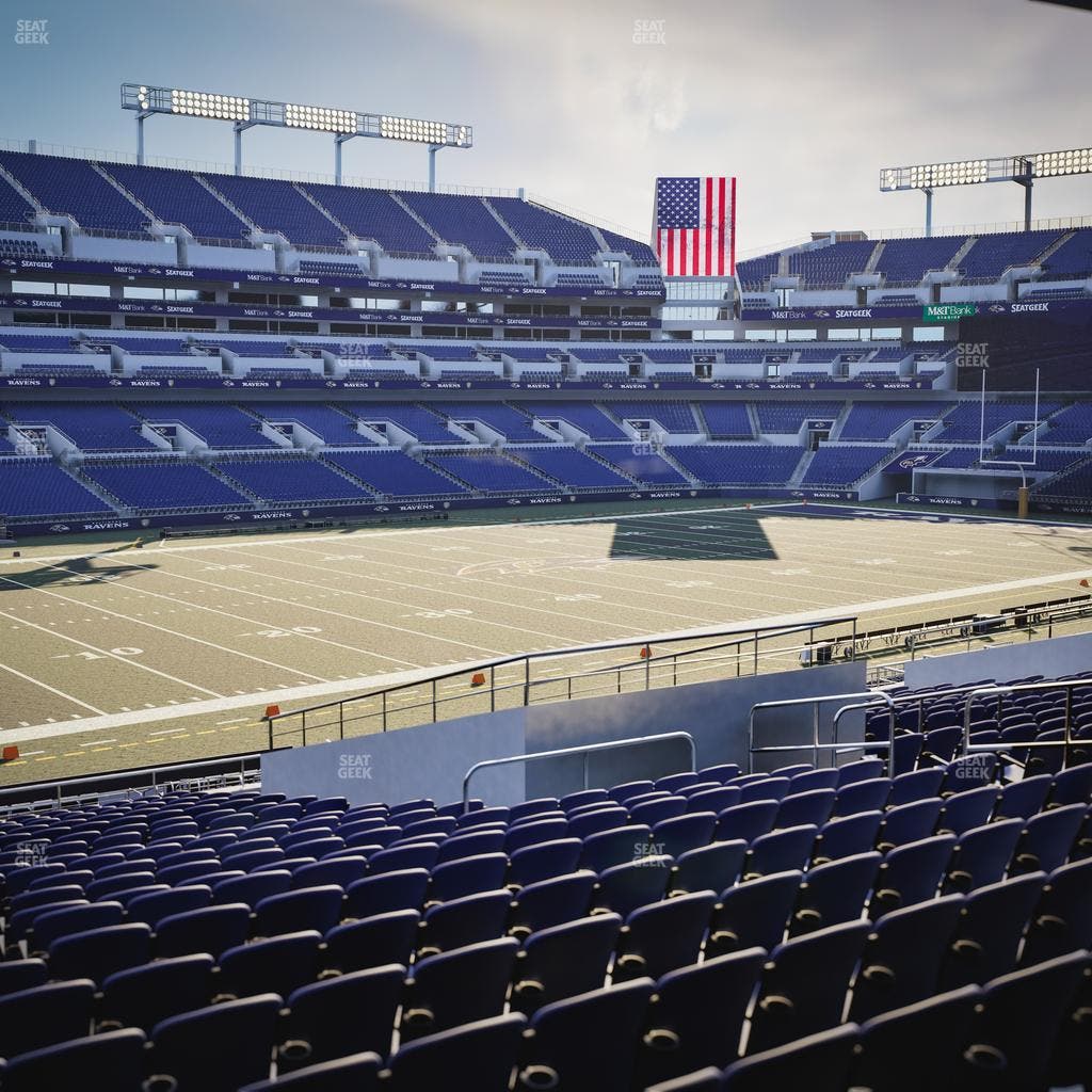 M&T Bank Stadium - Section 132 Seat View