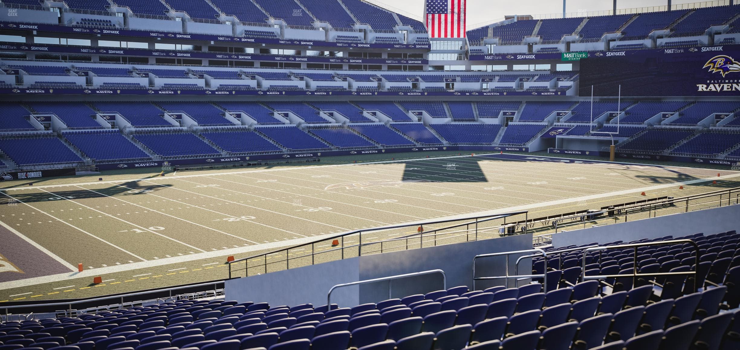 M&T Bank Stadium - Section 132 Seat View