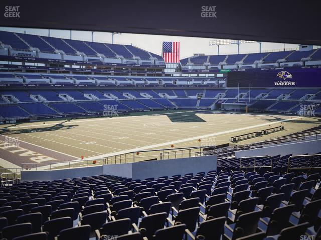 M&T Bank Stadium - Section 133 Seat View