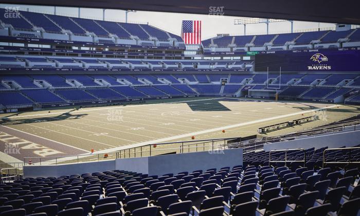 M&T Bank Stadium - Section 133 Seat View