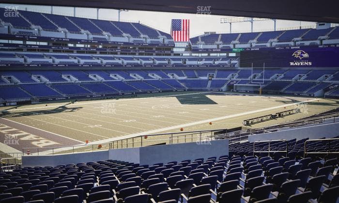 M&T Bank Stadium - Section 133 Seat View