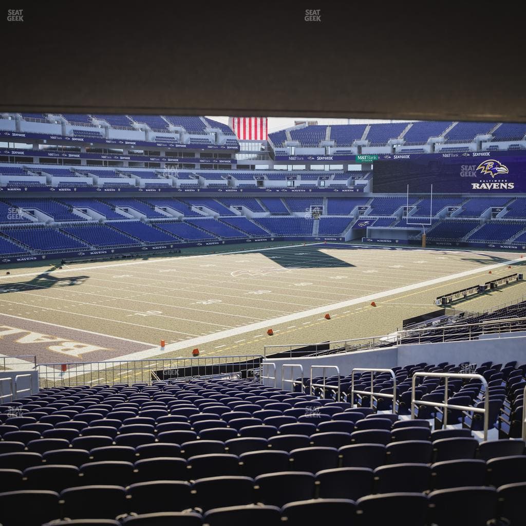 M&T Bank Stadium - Section 134 Seat View