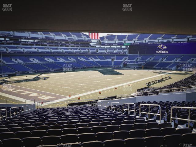 M&T Bank Stadium - Section 134 Seat View