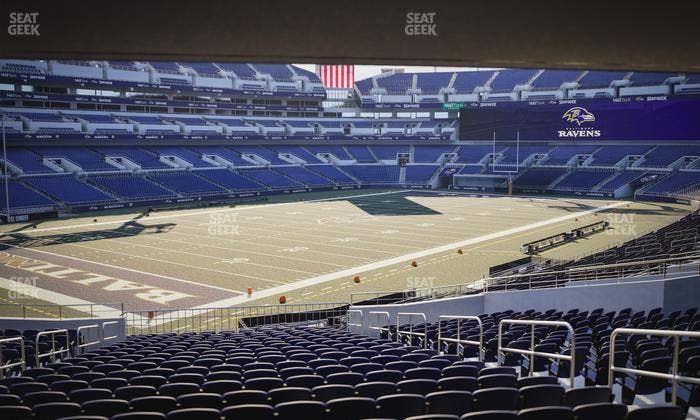 M&T Bank Stadium - Section 134 Seat View