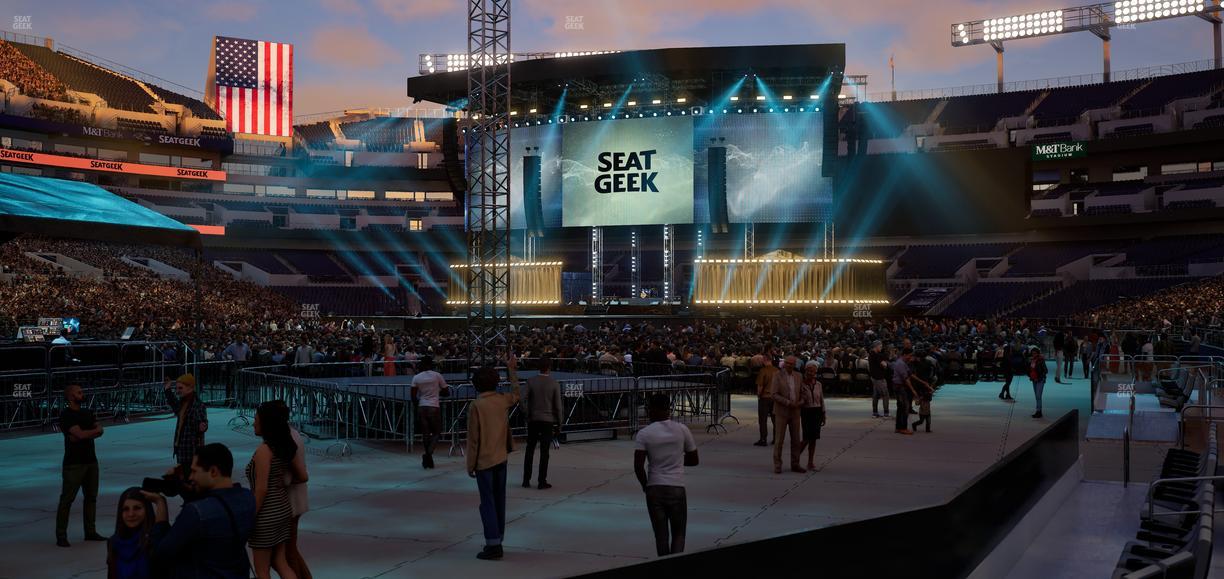 M&T Bank Stadium - Section 134 Seat View