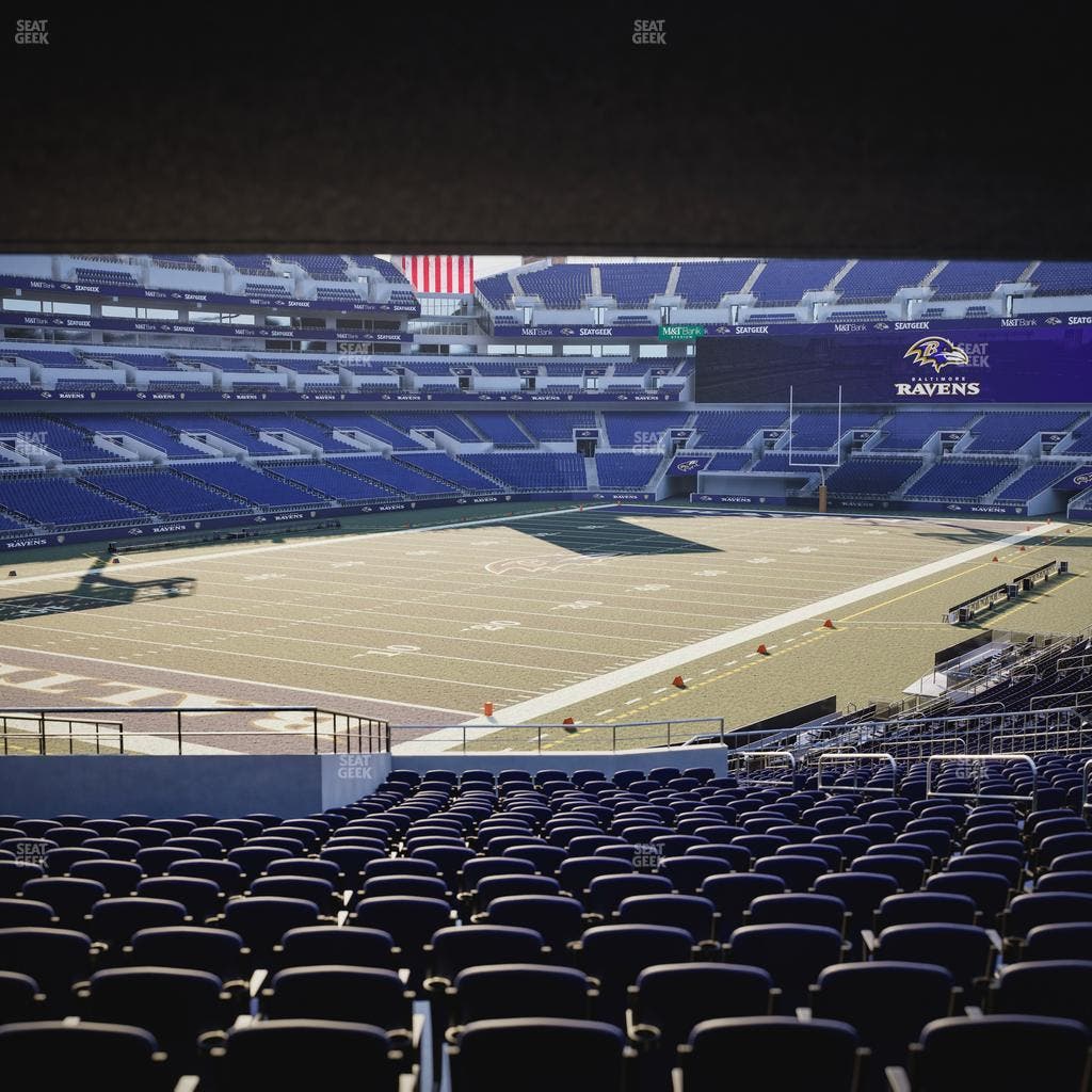M&T Bank Stadium - Section 135 Seat View