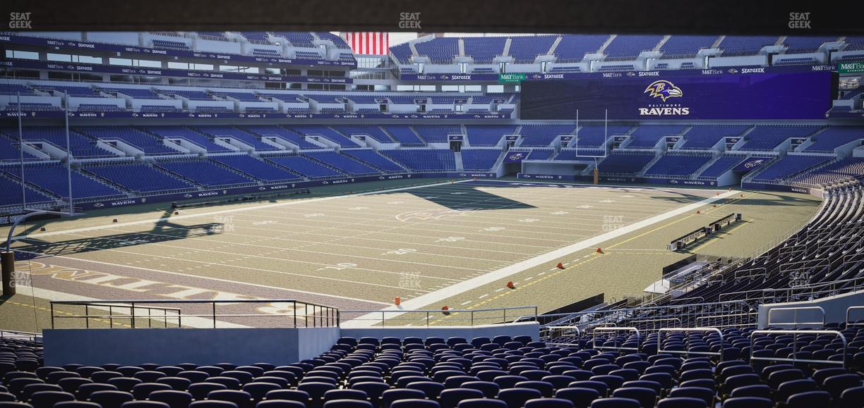 M&T Bank Stadium - Section 135 Seat View