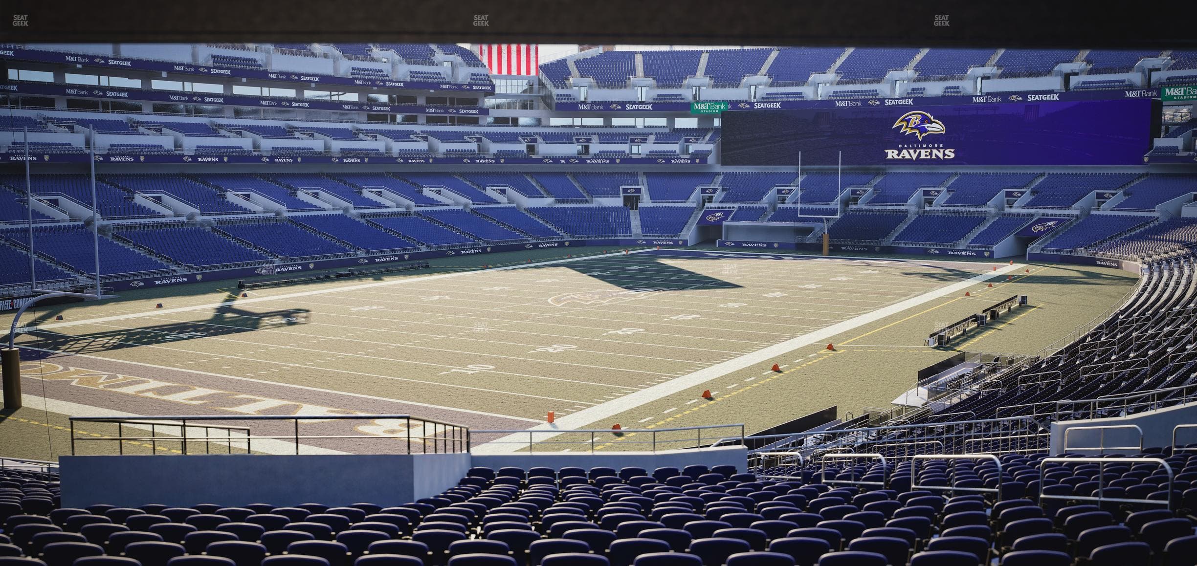 M&T Bank Stadium - Section 135 Seat View