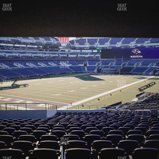 M&T Bank Stadium - Section 135 Seat View