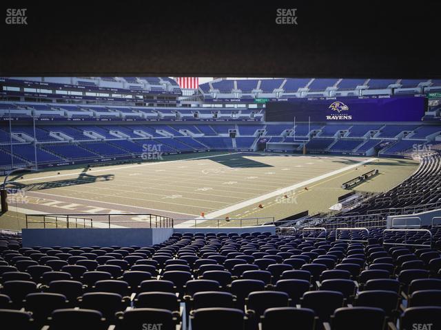 M&T Bank Stadium - Section 135 Seat View