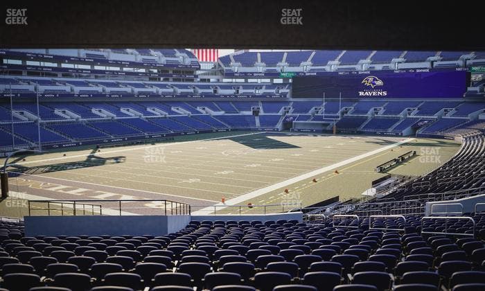 M&T Bank Stadium - Section 135 Seat View