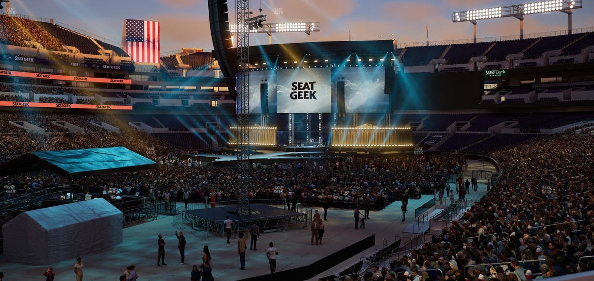 M&T Bank Stadium - Section 135 Seat View