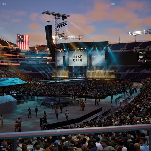 M&T Bank Stadium - Section 135 Seat View