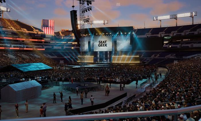 M&T Bank Stadium - Section 135 Seat View