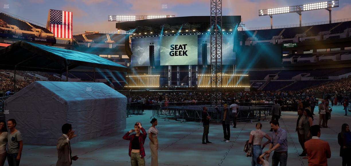 M&T Bank Stadium - Section 136 Seat View