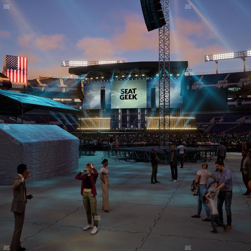 M&T Bank Stadium - Section 136 Seat View