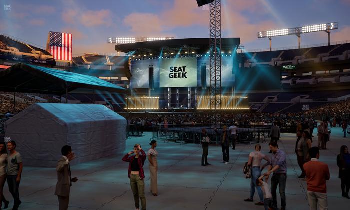 M&T Bank Stadium - Section 136 Seat View