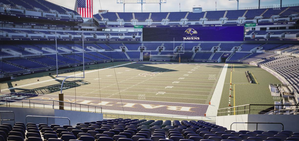 M&T Bank Stadium - Section 138 Seat View