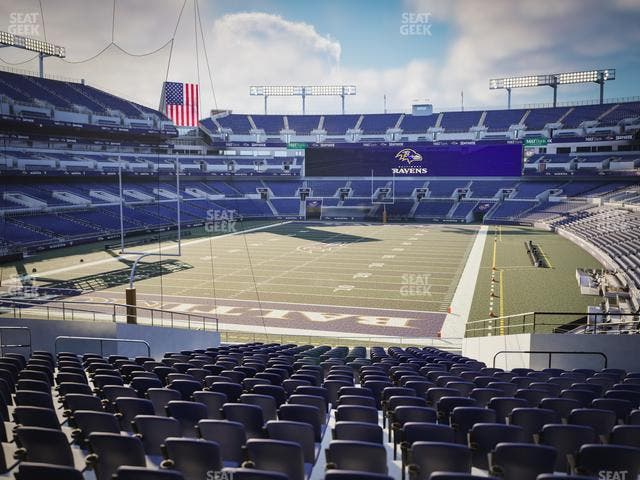 M&T Bank Stadium - Section 138 Seat View