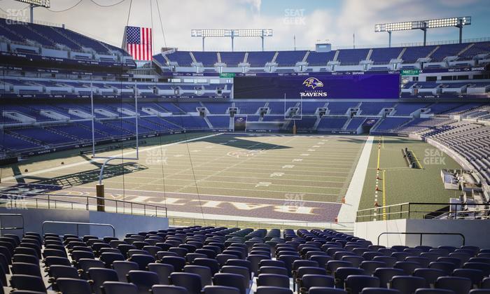 M&T Bank Stadium - Section 138 Seat View