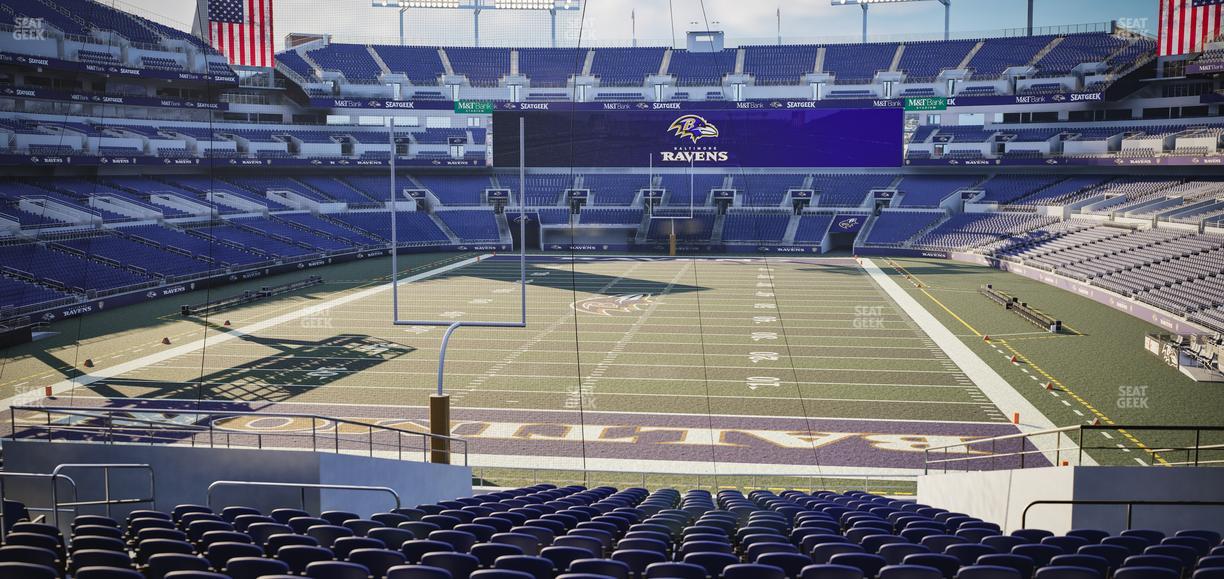 M&T Bank Stadium - Section 139 Seat View