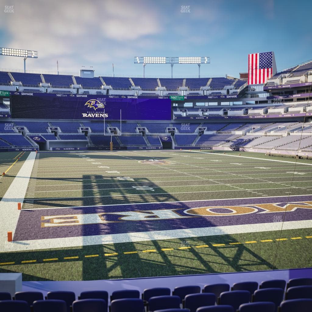 M&T Bank Stadium - Section 142 Seat View