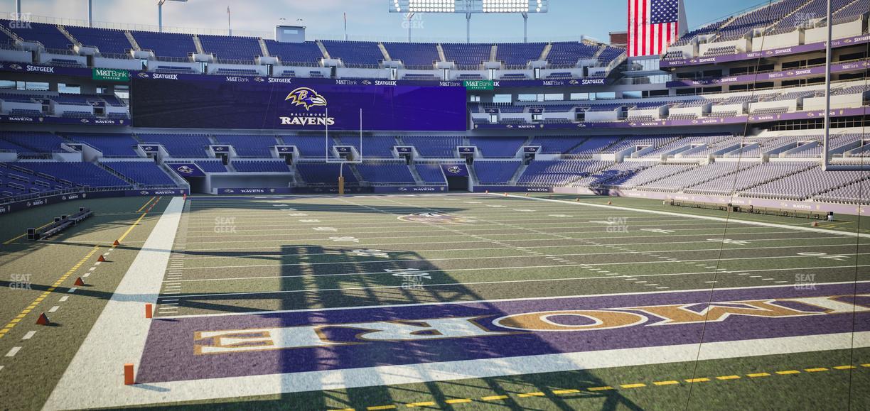 M&T Bank Stadium - Section 142 Seat View