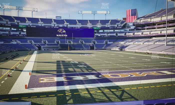 M&T Bank Stadium - Section 142 Seat View