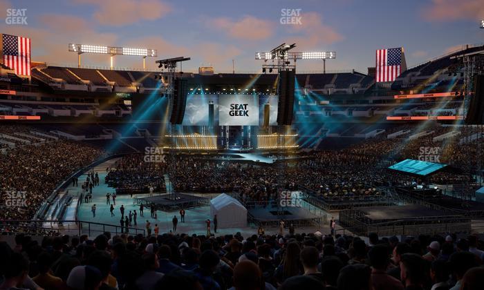 M&T Bank Stadium - Section 142 Seat View
