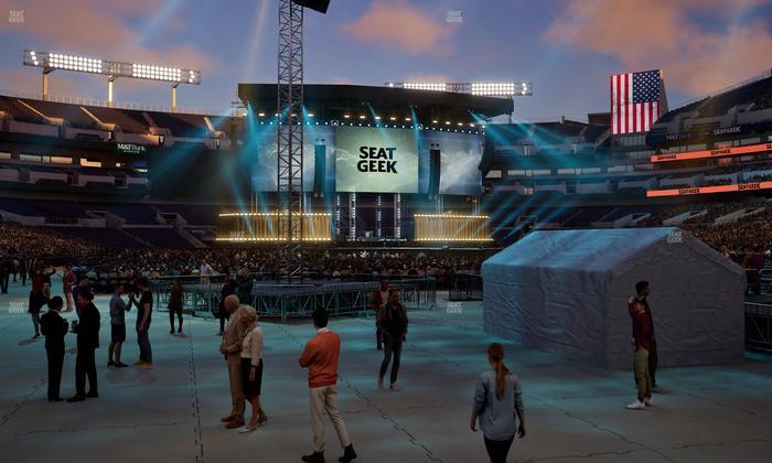 M&T Bank Stadium - Section 144 Seat View