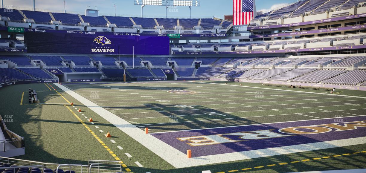 M&T Bank Stadium - Section 144 Seat View