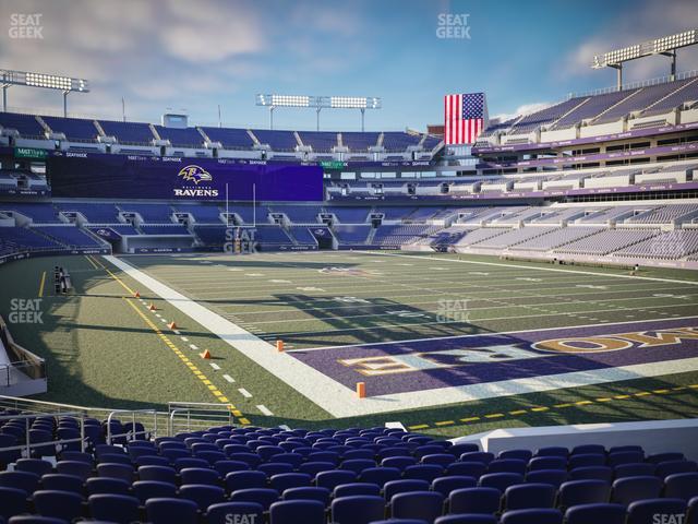 M&T Bank Stadium - Section 144 Seat View